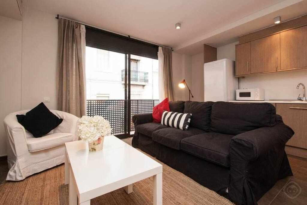 Port VII Apt Centrico Acogedor W Balcon 23 巴塞罗那 外观 照片